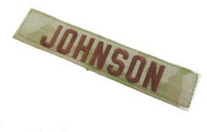 military name badge