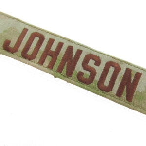 military name badge