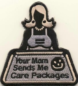 funny military patch