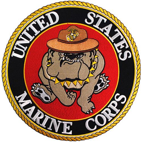 Marine Corps Iron On Patches | Stitchpatches.com