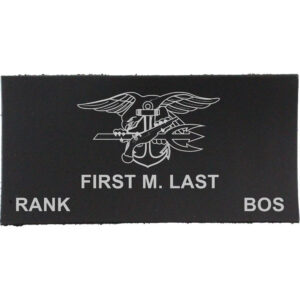 Navy Coverall Name Patch