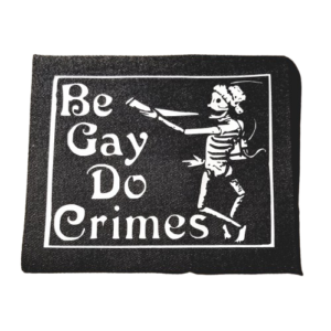 latin american resistance folk punk patch
