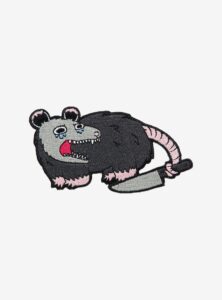 possum punk patches