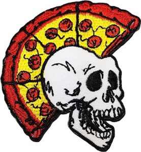 Punk Biker Jacket Studded Back Patches