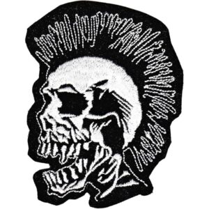 literary punk patch