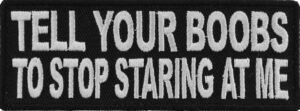 punk boobs patch