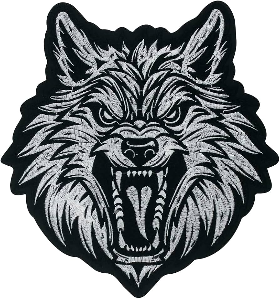 punk biker jacket bzck patch