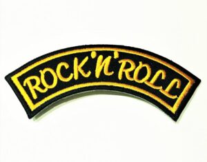 metal punk back patches