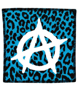 punk patched jeans