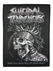 Band Punk Back Patch