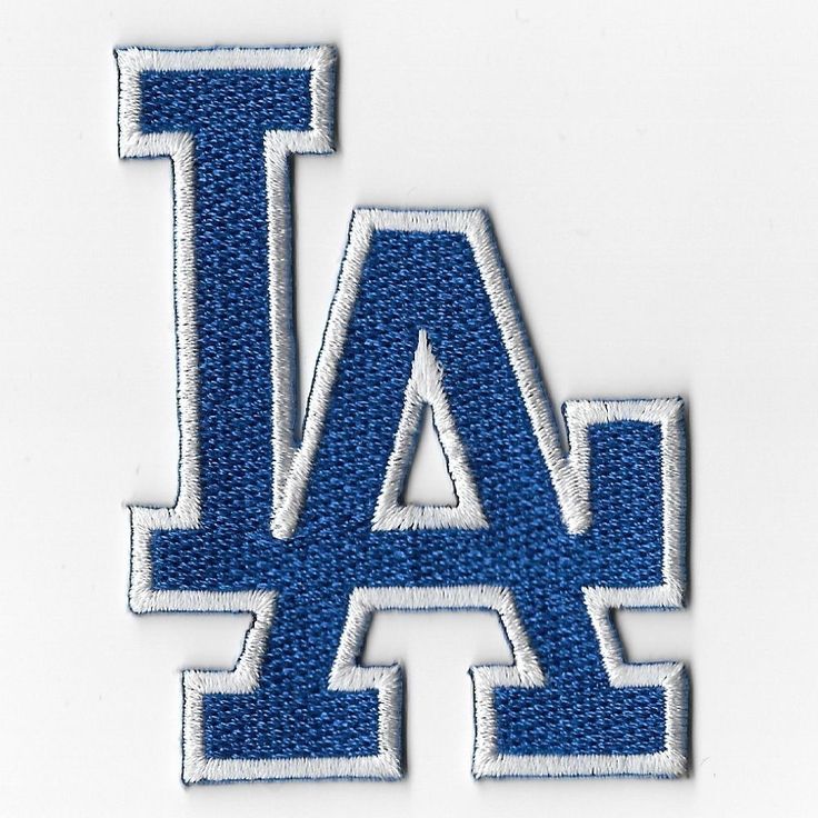 LA Punk Embroidered Patch