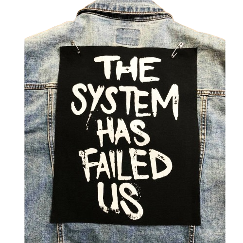 Large Punk Back Patches | Stitch Patches