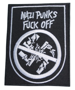 Nazi Punks Fuck Off Back Patch 1 Nazi Punks Fuck Off Back Patch