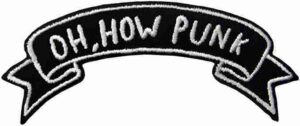 vintage punk rock patches