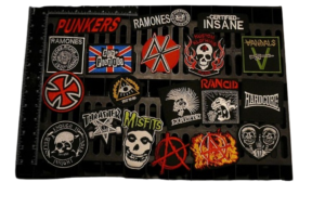 Old Punk Band Patches