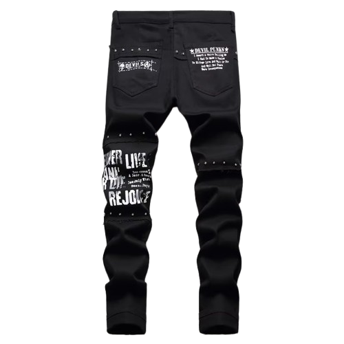 Patch Punk Pants