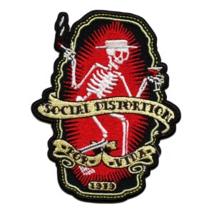 punk political patches