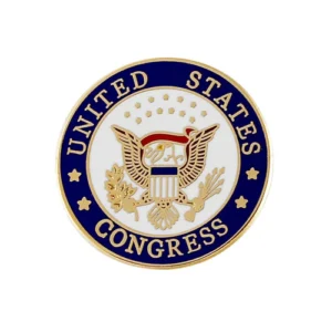 gold lapel pin