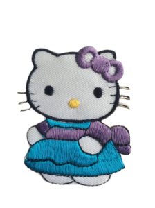 Hello Kitty Purple Punk Patch