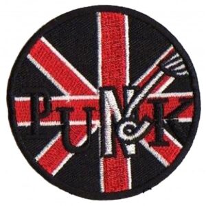 jacket with patches punk