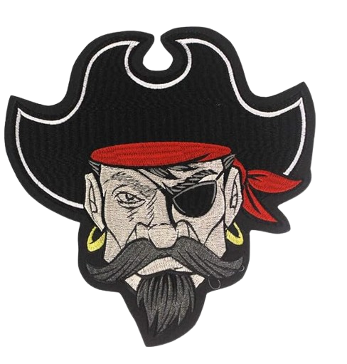 Pirate Punk Back Patch | Stitch Patches