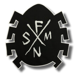 spider punk patch