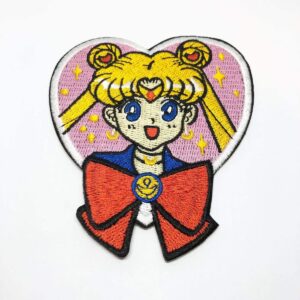 punk sailor moon patches