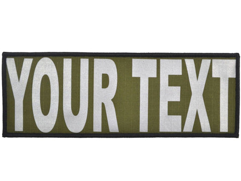 custom embroidered velcro patches