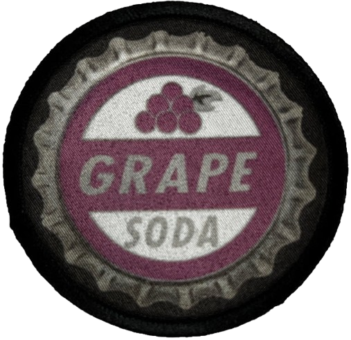 Grape Soda Bottle Cap 1 Grape Soda Bottle Cap