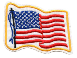 Iron On American Flag Patch 1 Iron On American Flag Patch