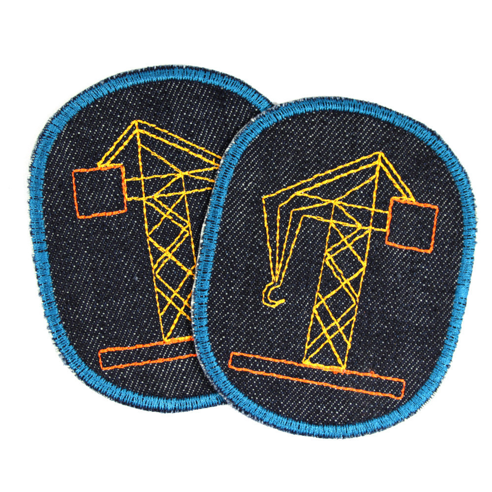 denim knee patches