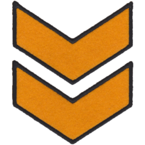 letterman chevron patches