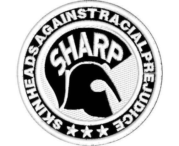 sharps punks patch friends dont let friends fight alone