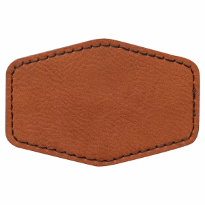 blank leather patch for hats
