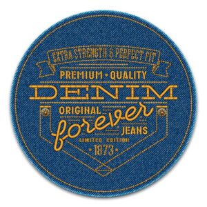 blue jean patch