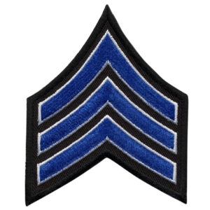 chevron patches letterman