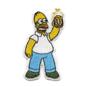 Simpsons Punk Patches Edgy Designs Alternative Style