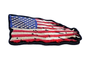 American Flag Iron On Patches