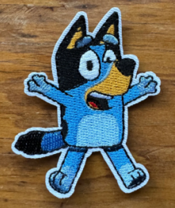 Bluey Iron On Patch