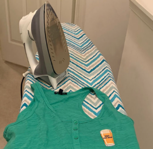 can you iron patches on polyester