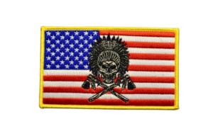 big american flag patch