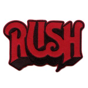 rush embroidered patches