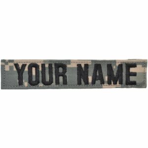 custom name tapes velcro