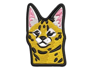 savannah cat iron on patch