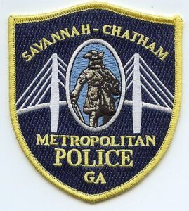 Savannah Ga Pd Police Patch