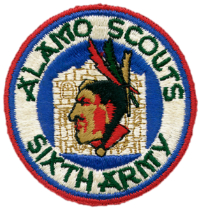 alamo scouts sixth army patch
