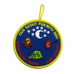 are cub scout patches iron on