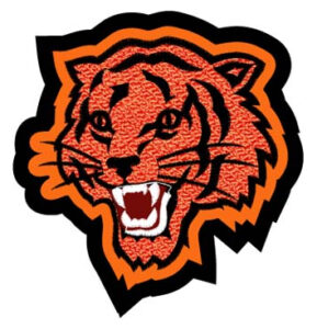 tiger mascot patches chenille