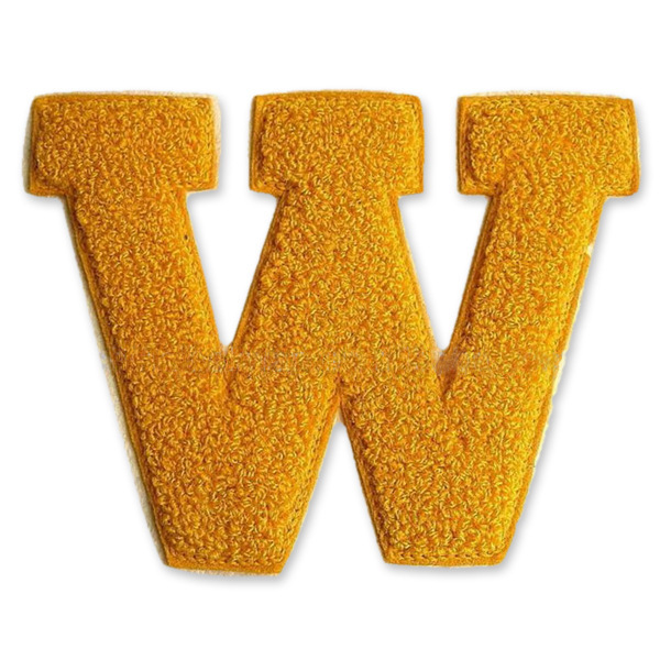 Chenille Letter Patch