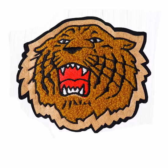 chenille tiger patch
